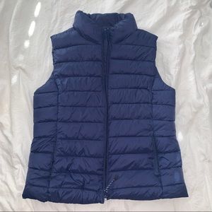 NEW Navy Blue Gap Puffy Vest